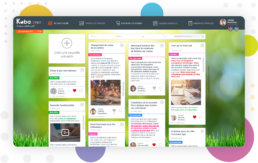 Visuel de l'espace collaboratif pour collectivités - fil d'actualité